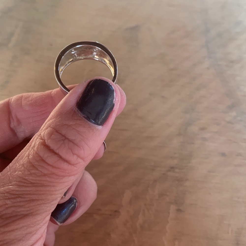 Silver Opal Ring - image 5